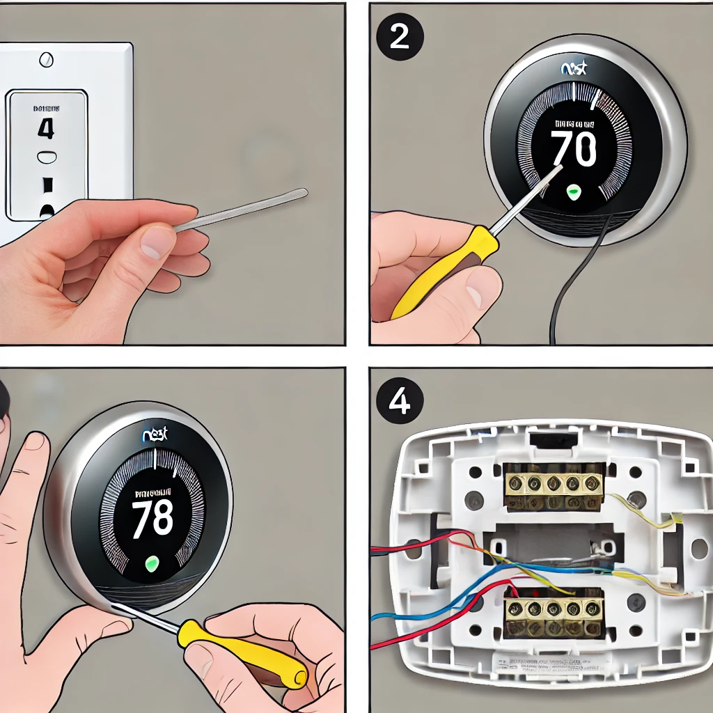 removing a Nest Thermostat