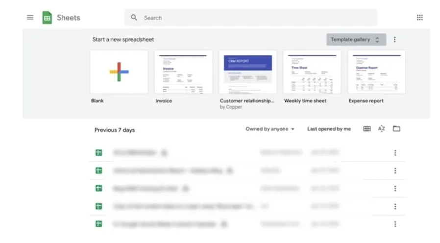 21 of the Best Free Google Sheets Templates for 2024 3