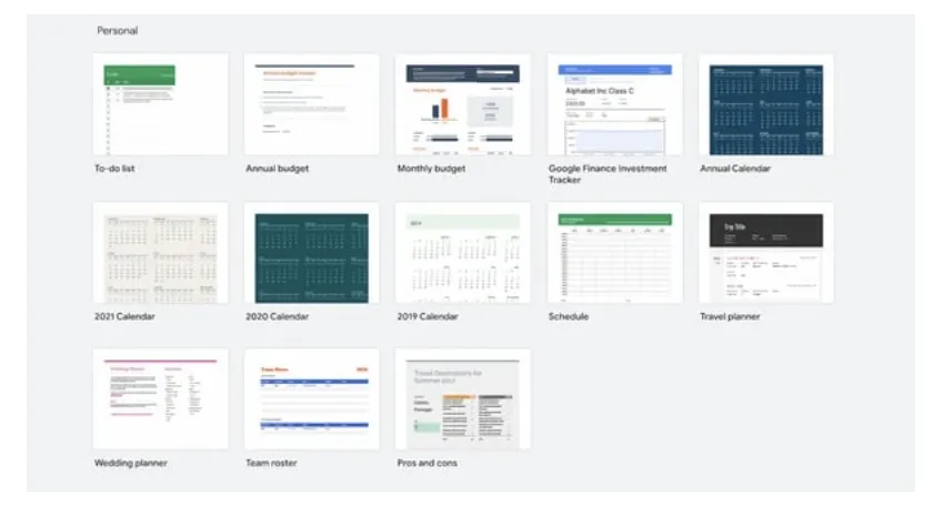 21 of the Best Free Google Sheets Templates for 2024 4