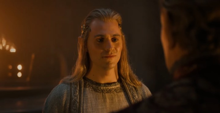 Sauron appearing as an elf in "The Lord of the Rings: The Rings of Power."