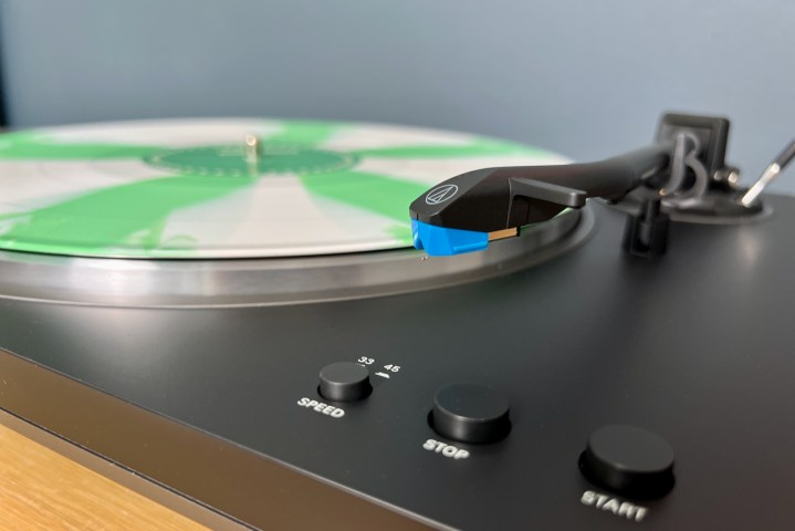 The Audio-Technica AT-LP70X turntable.