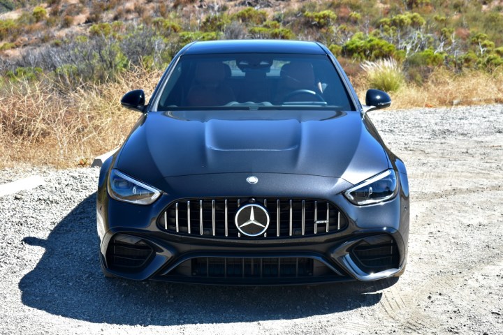 2025 Mercedes-AMG C63 S E Performance front view.