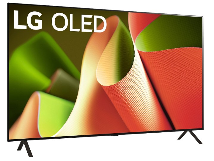 The LG B4 Series OLED 4K TV on a white background.