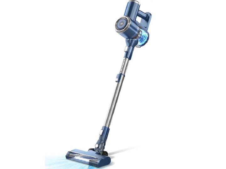 The PrettyCare W200 cordless vacuum on a white background.