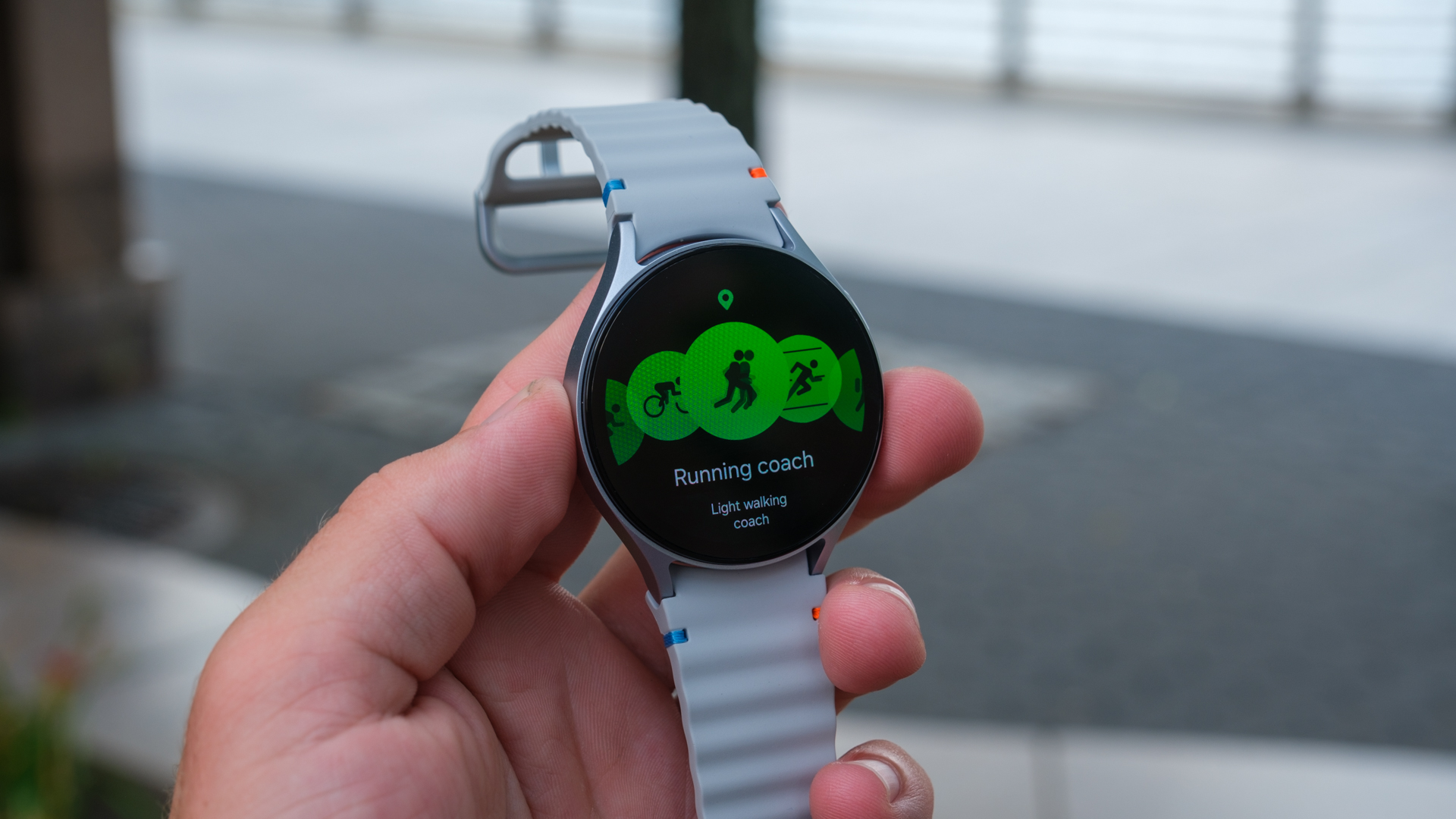 Samsung Galaxy Watch 7 running coach