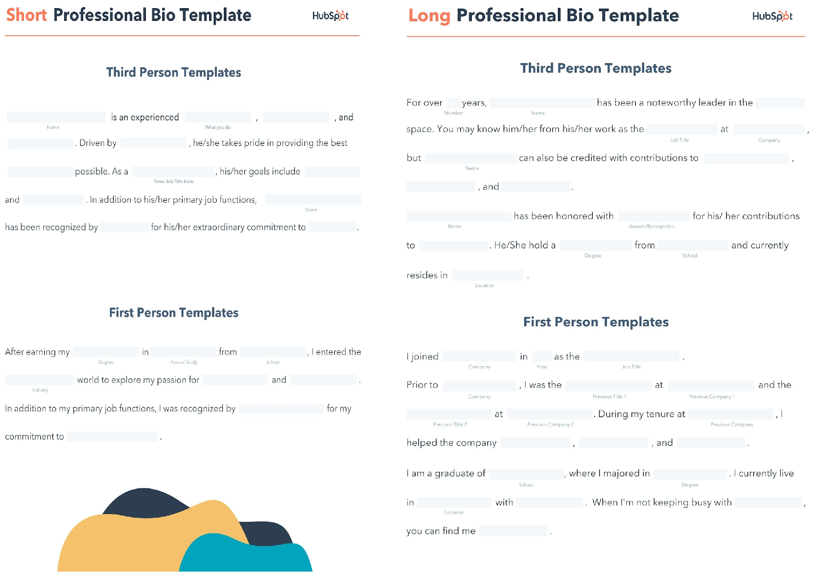 27 of the Best Professional Bio Examples I've Ever Seen [+ Templates] 2