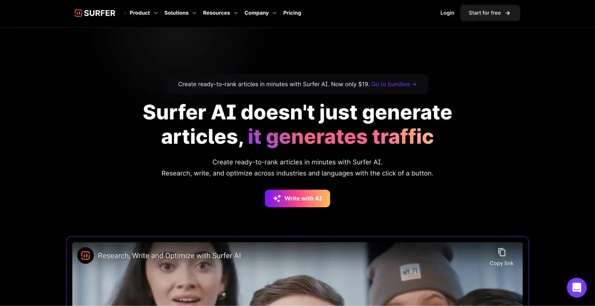 ai tools for ecommerce, surfer ai