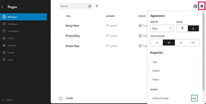 Data views in WordPress 6.7 