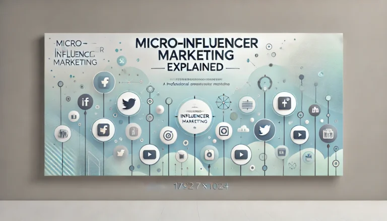 Micro-Influencer Marketing Explained