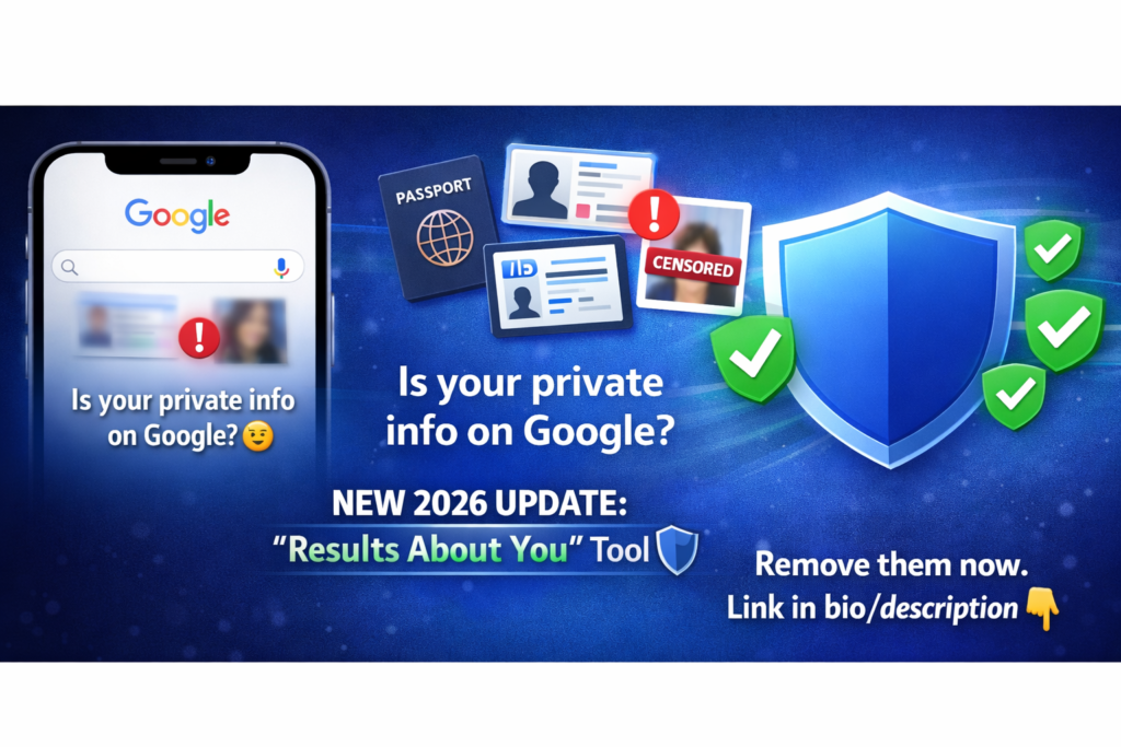 Google privacy tools 2026